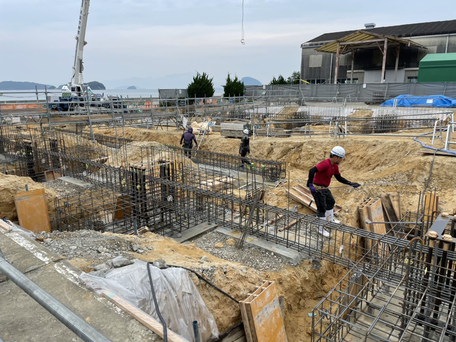 上天草市松島町の型枠工事施工中です！